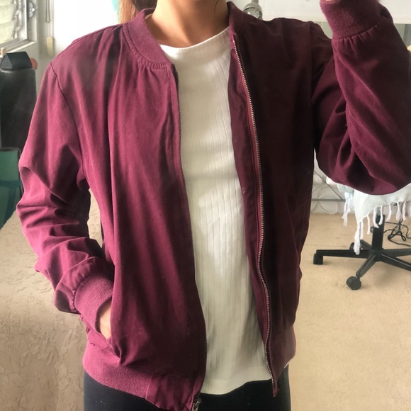 brandy melville bomber jacket
